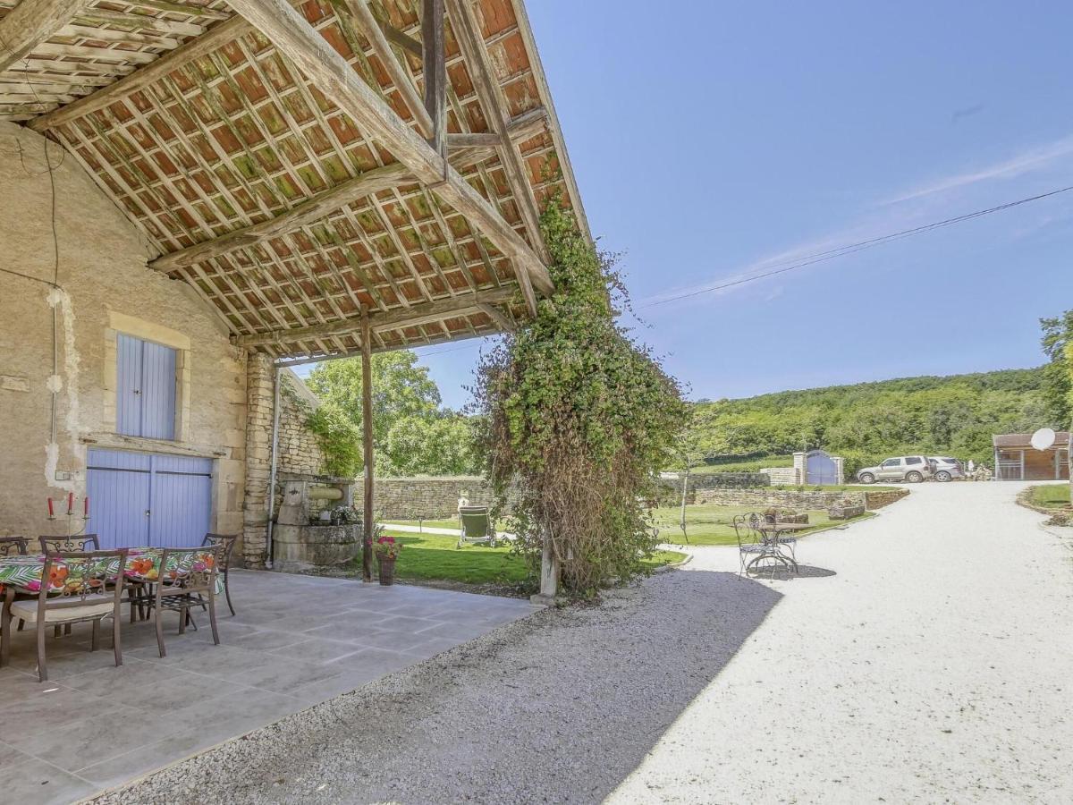 Villa Burgundian Farmhouse In Talon With Fireplace Exterior foto