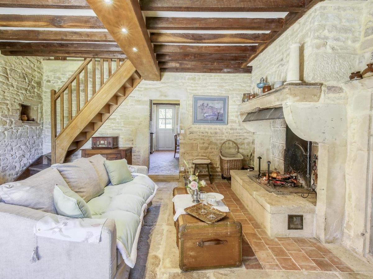 Villa Burgundian Farmhouse In Talon With Fireplace Exterior foto