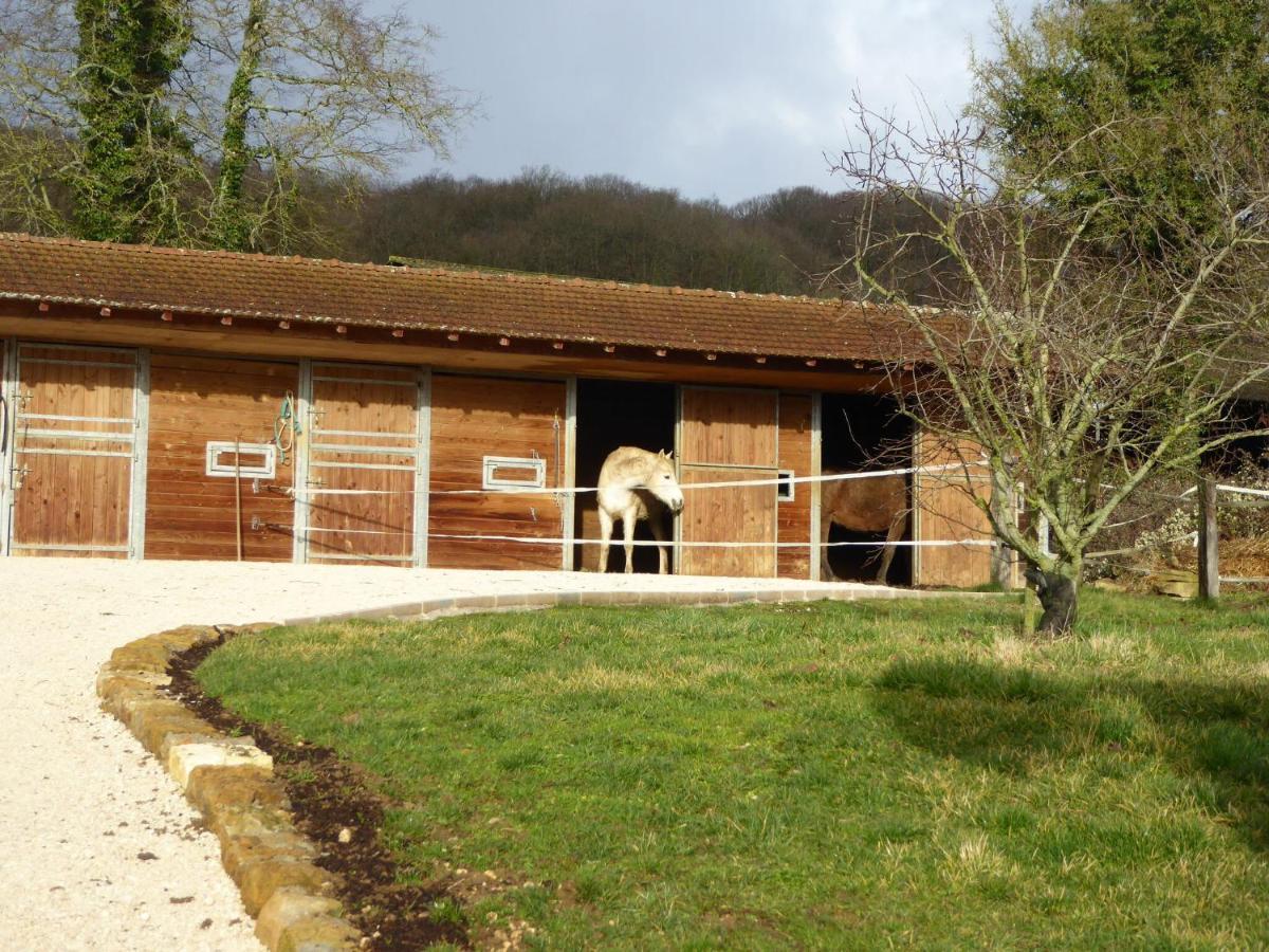 Villa Burgundian Farmhouse In Talon With Fireplace Exterior foto