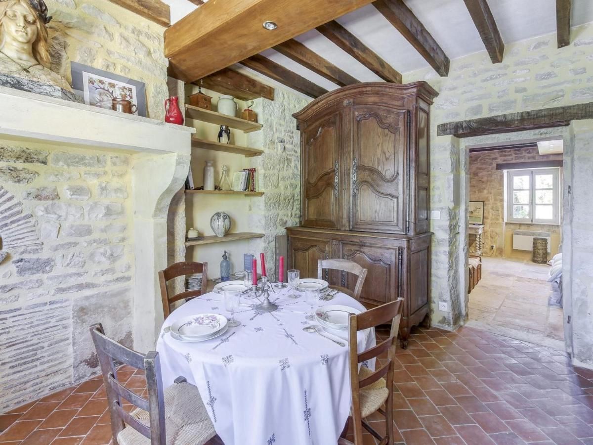Burgundian Farmhouse In Talon With Fireplace Exterior foto